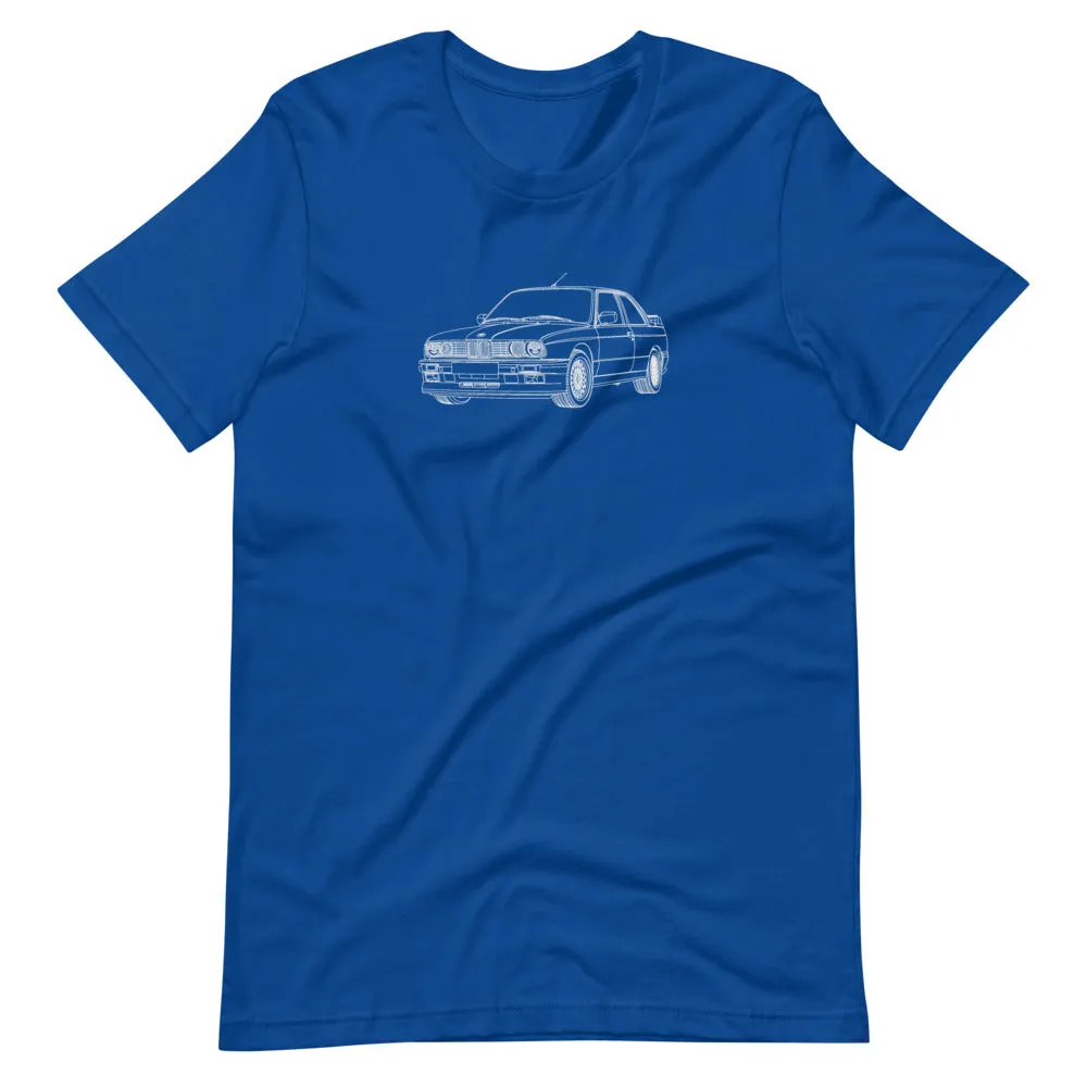 BMW E30 M3 Outline T-shirt - Front View