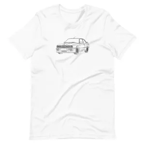 BMW E30 M3 Outline T-shirt - Front View