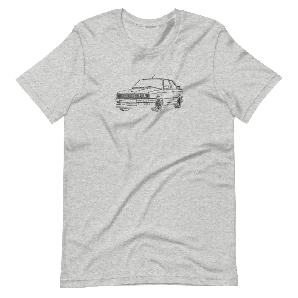 BMW E30 M3 Outline T-shirt - Front View