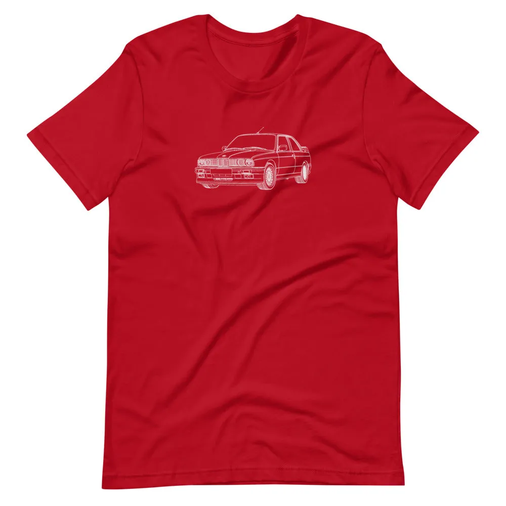 BMW E30 M3 Outline T-shirt - Front View