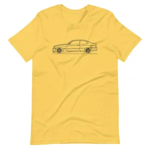 BMW E36 M3 silhouette T-shirt