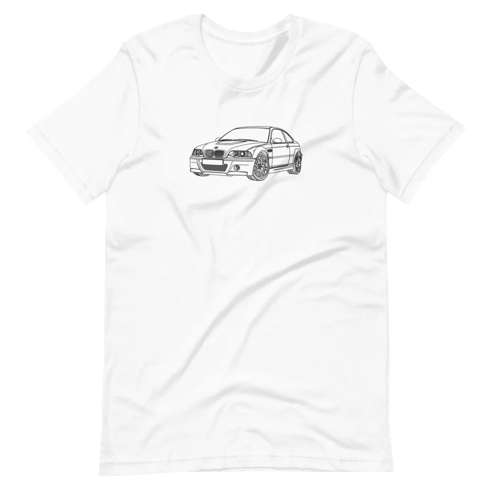BMW E46 M3 silhouette T-shirt