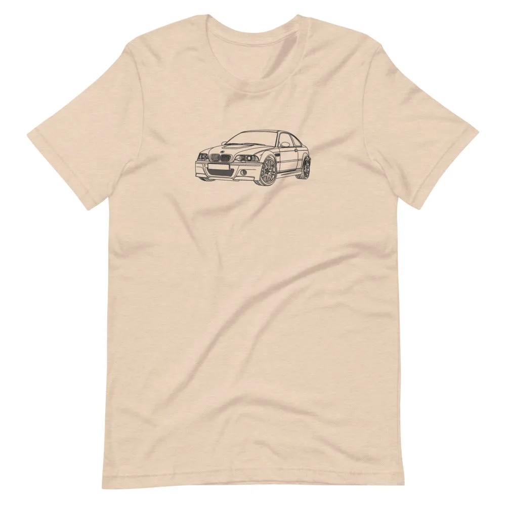 BMW E46 M3 silhouette T-shirt