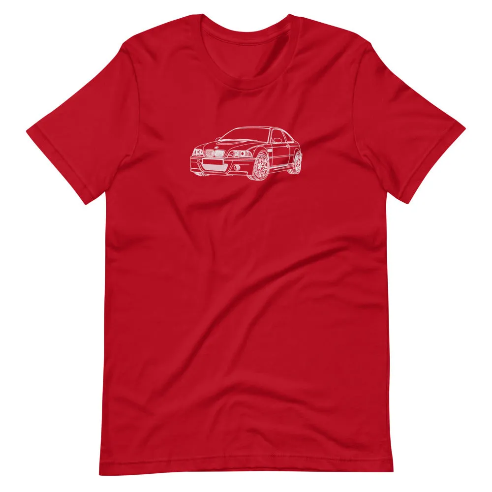 BMW E46 M3 silhouette T-shirt