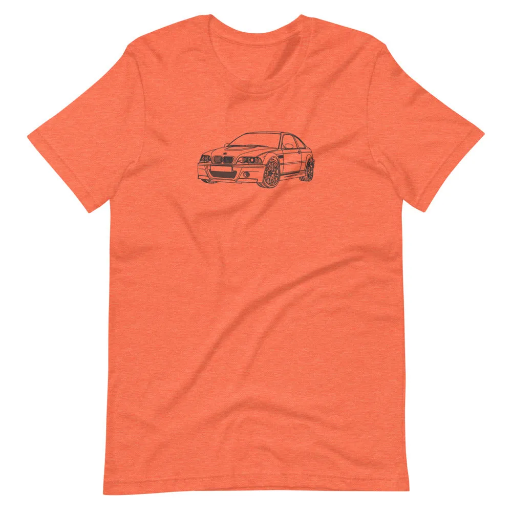 BMW E46 M3 silhouette T-shirt