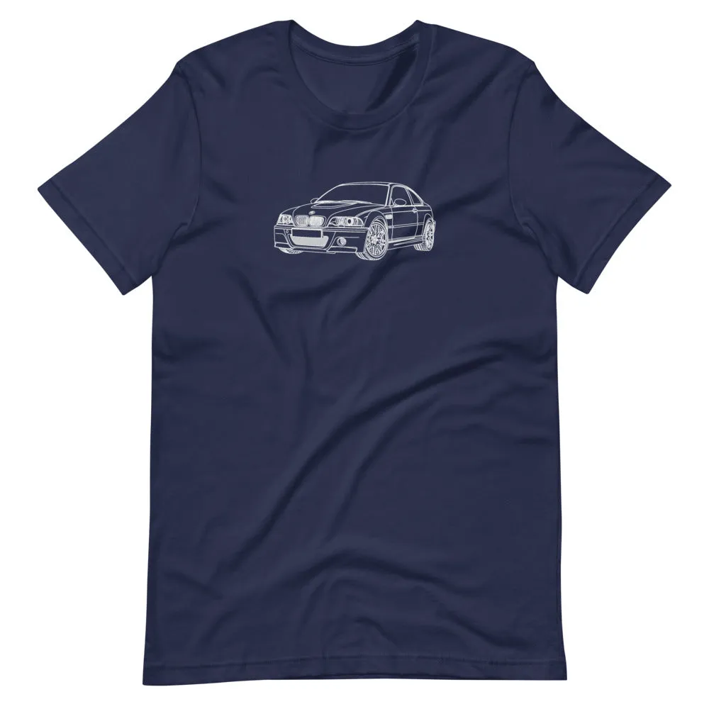 BMW E46 M3 silhouette T-shirt