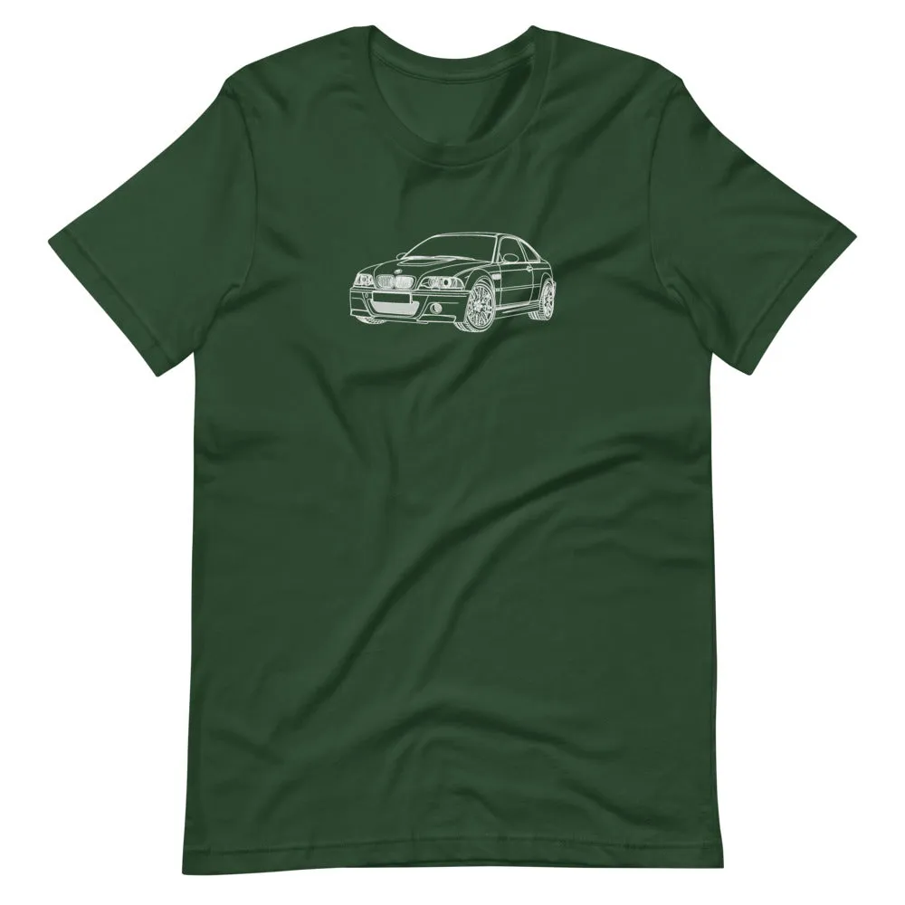 BMW E46 M3 silhouette T-shirt