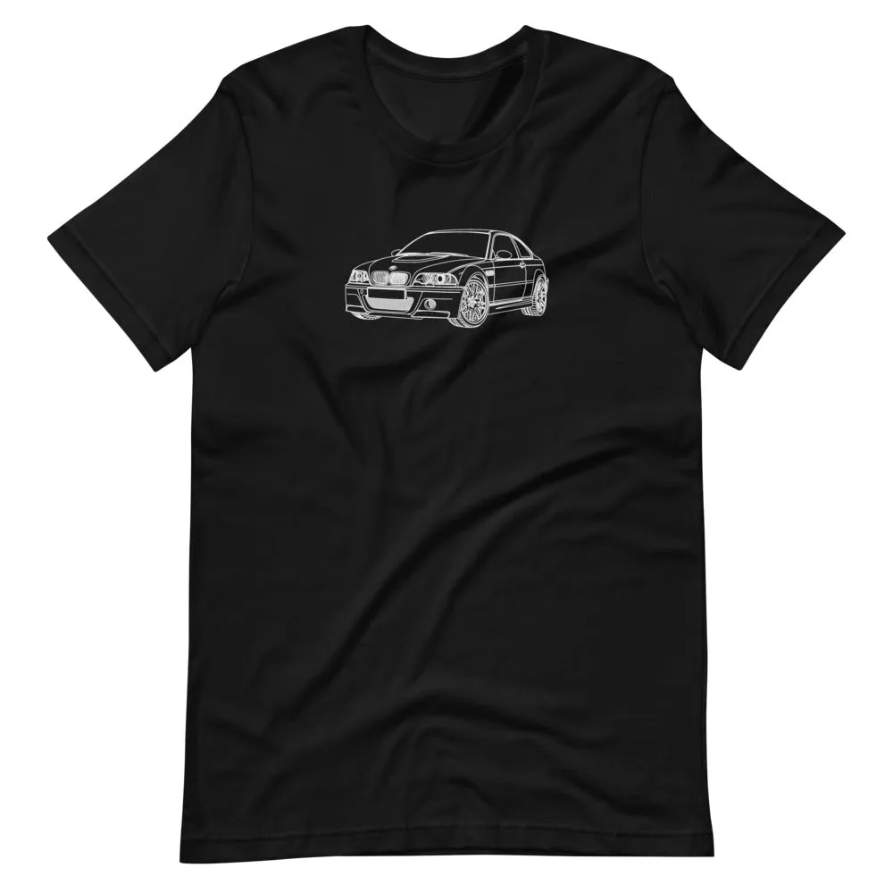 BMW E46 M3 silhouette T-shirt