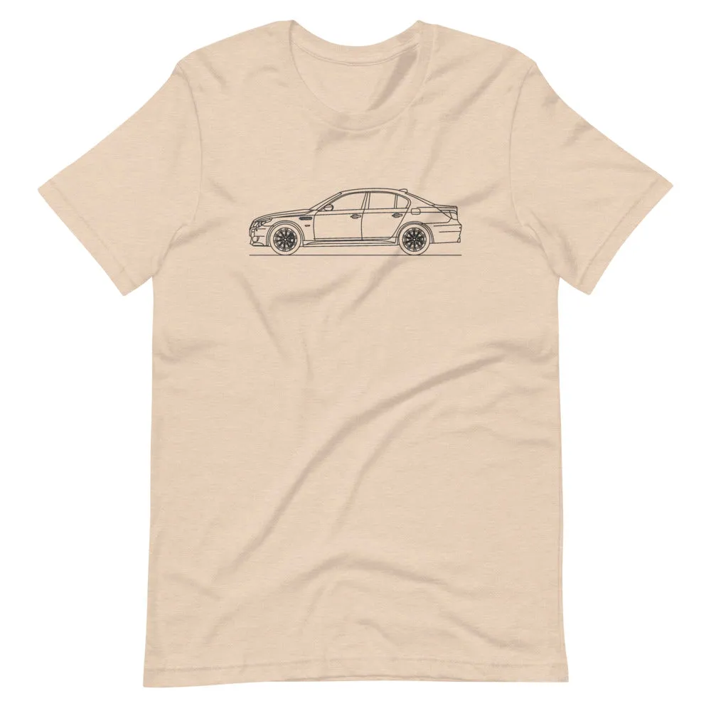 BMW E60 M5 silhouette T-shirt