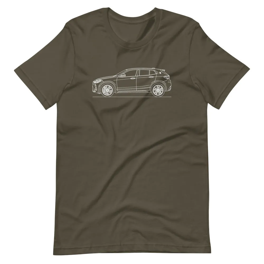 BMW F39 X2 Silhouette T-shirt