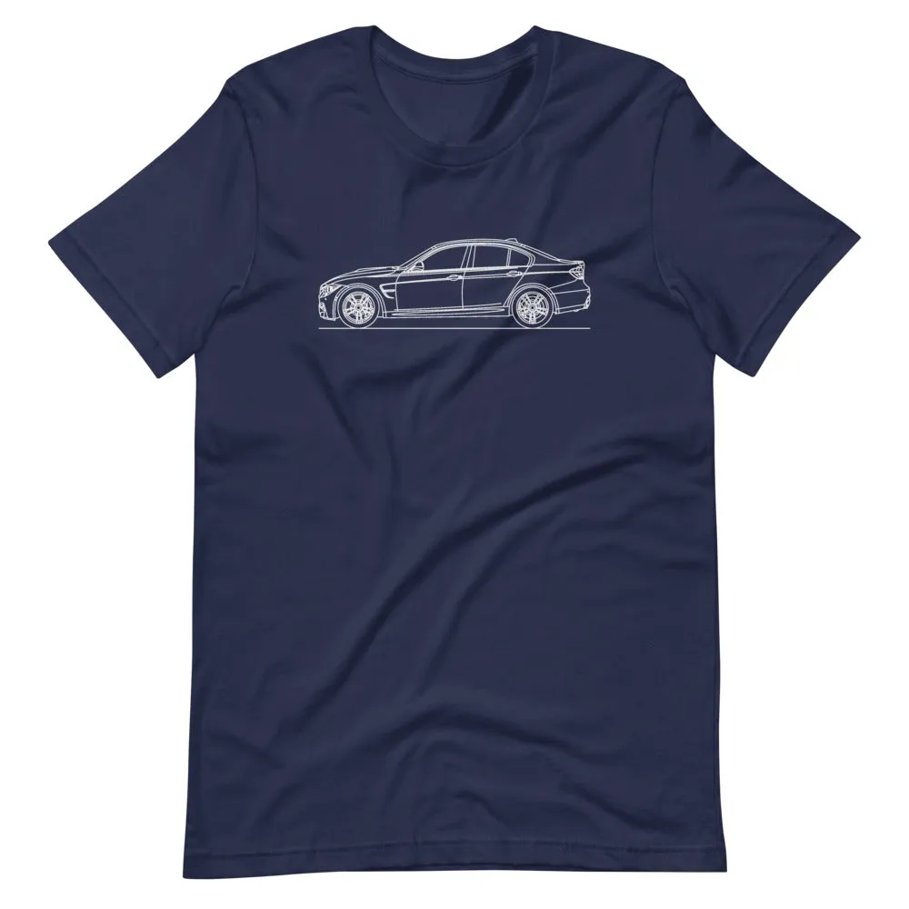 BMW F80 M3 silhouette t-shirt