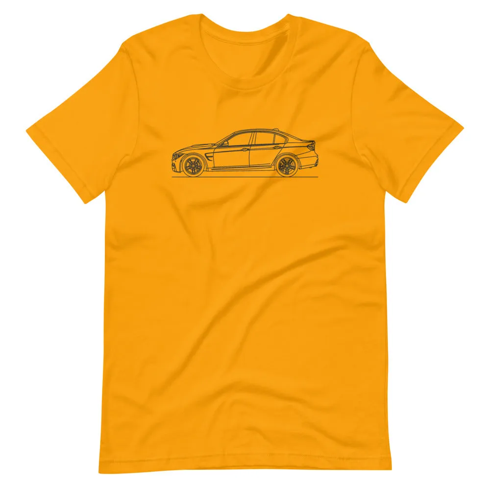 BMW F80 M3 silhouette t-shirt
