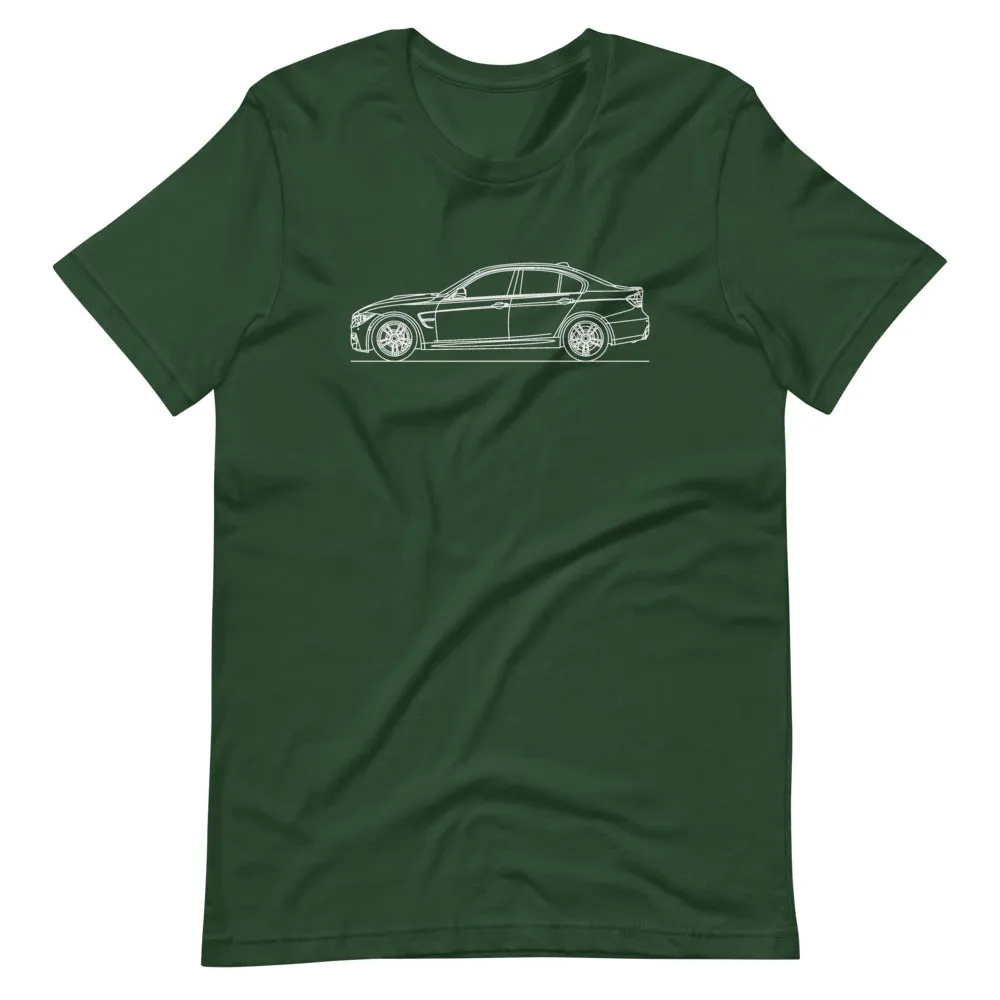 BMW F80 M3 silhouette t-shirt