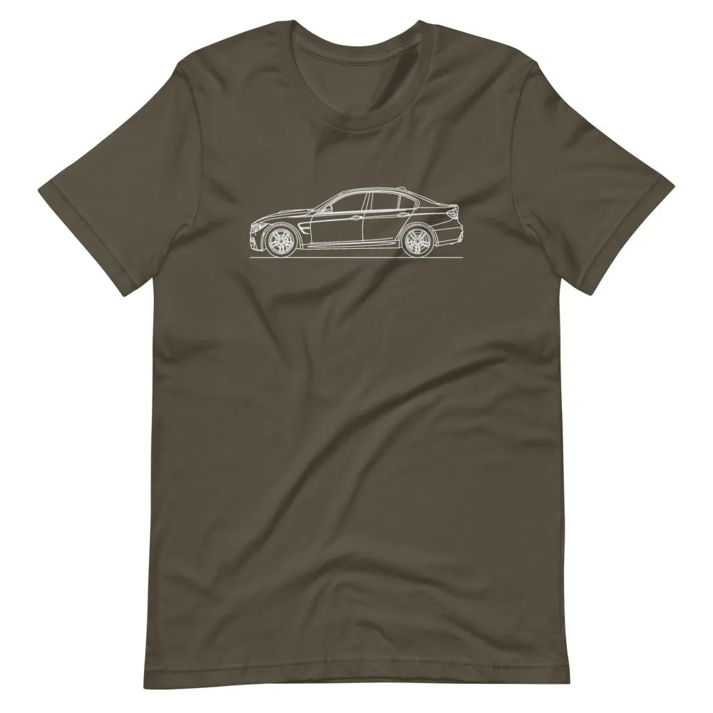 BMW F80 M3 silhouette t-shirt