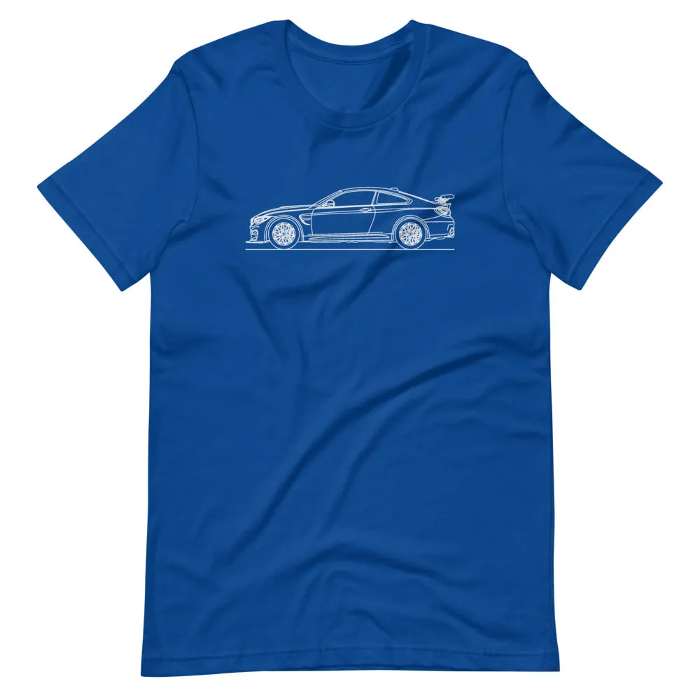 BMW F82 M4 GTS silhouette t-shirt