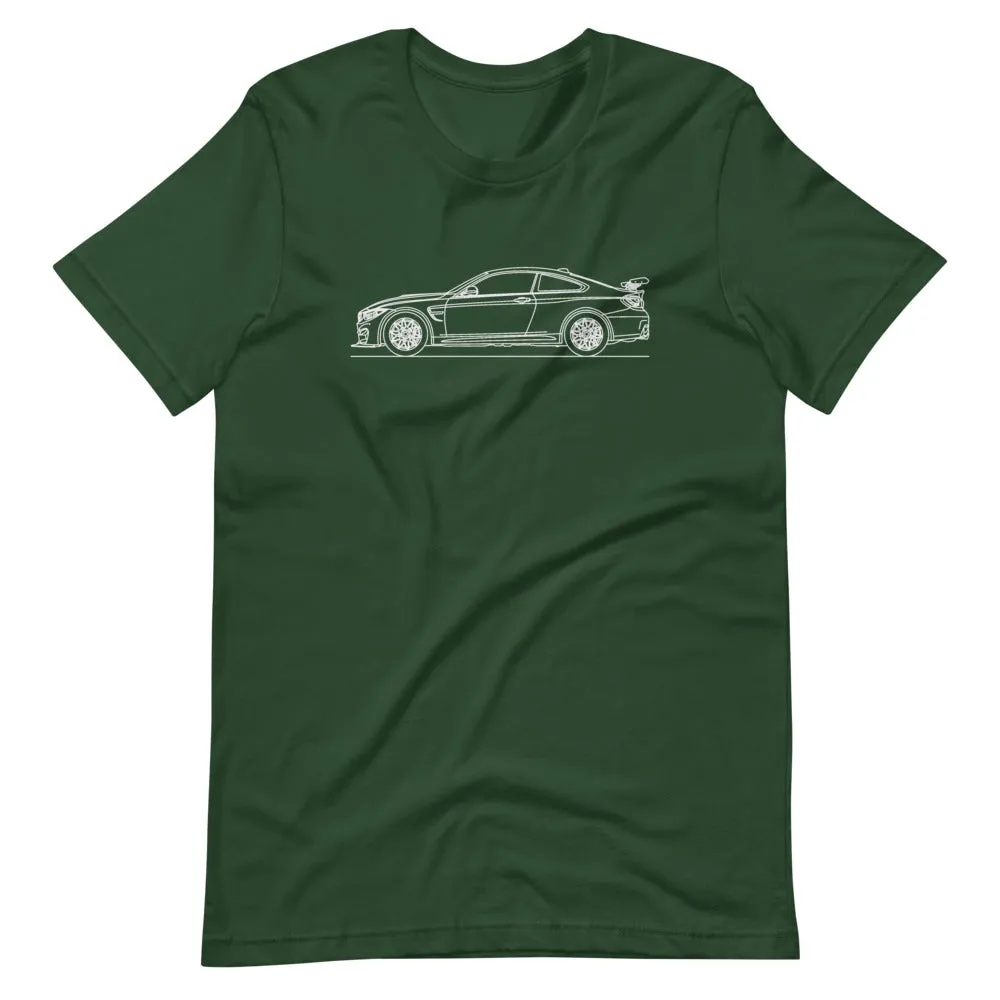 BMW F82 M4 GTS silhouette t-shirt