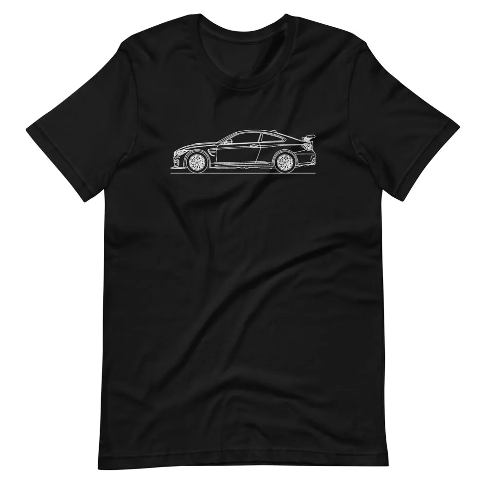 BMW F82 M4 GTS silhouette t-shirt