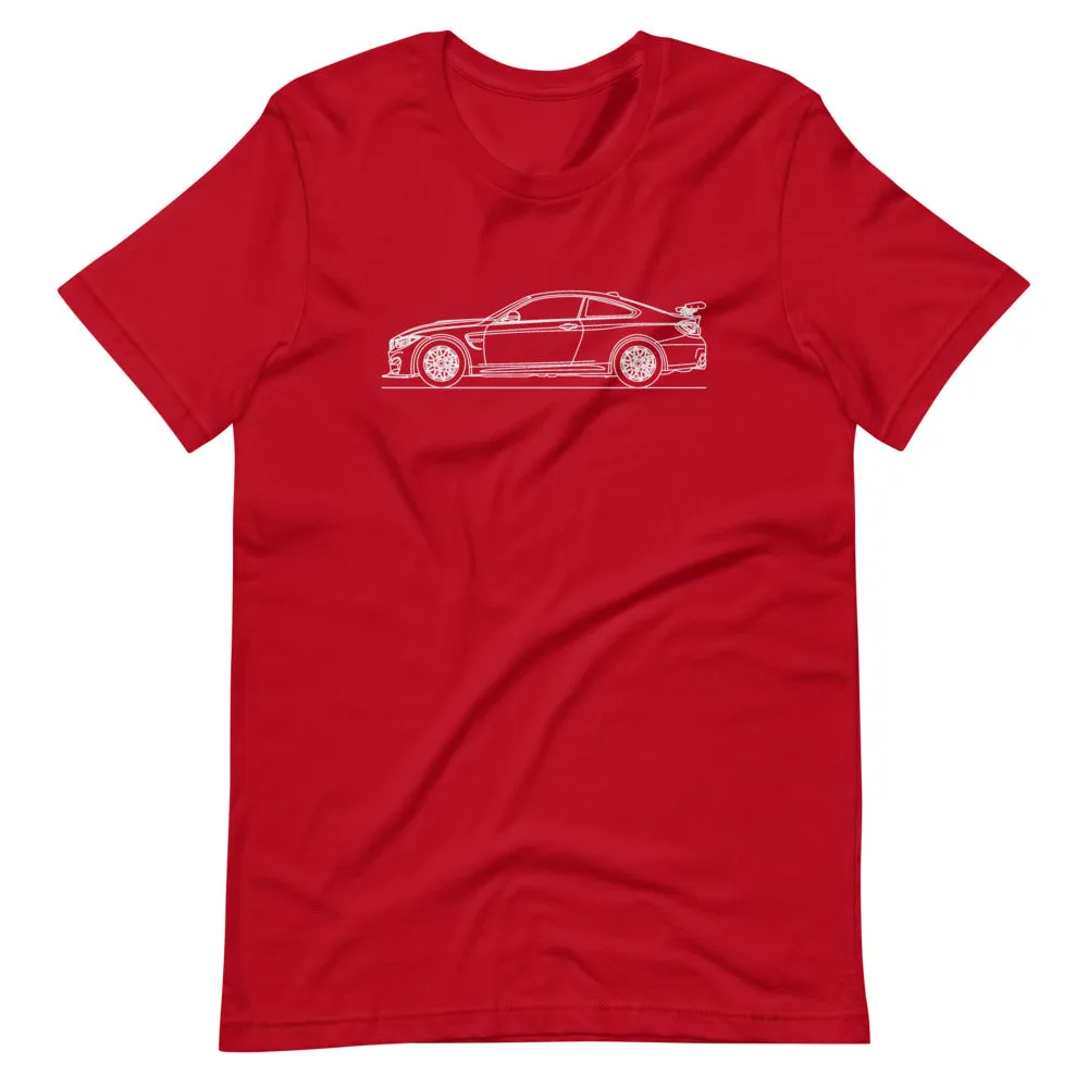 BMW F82 M4 GTS silhouette t-shirt