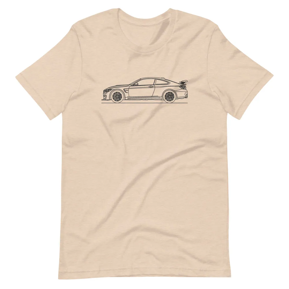 BMW F82 M4 GTS silhouette t-shirt