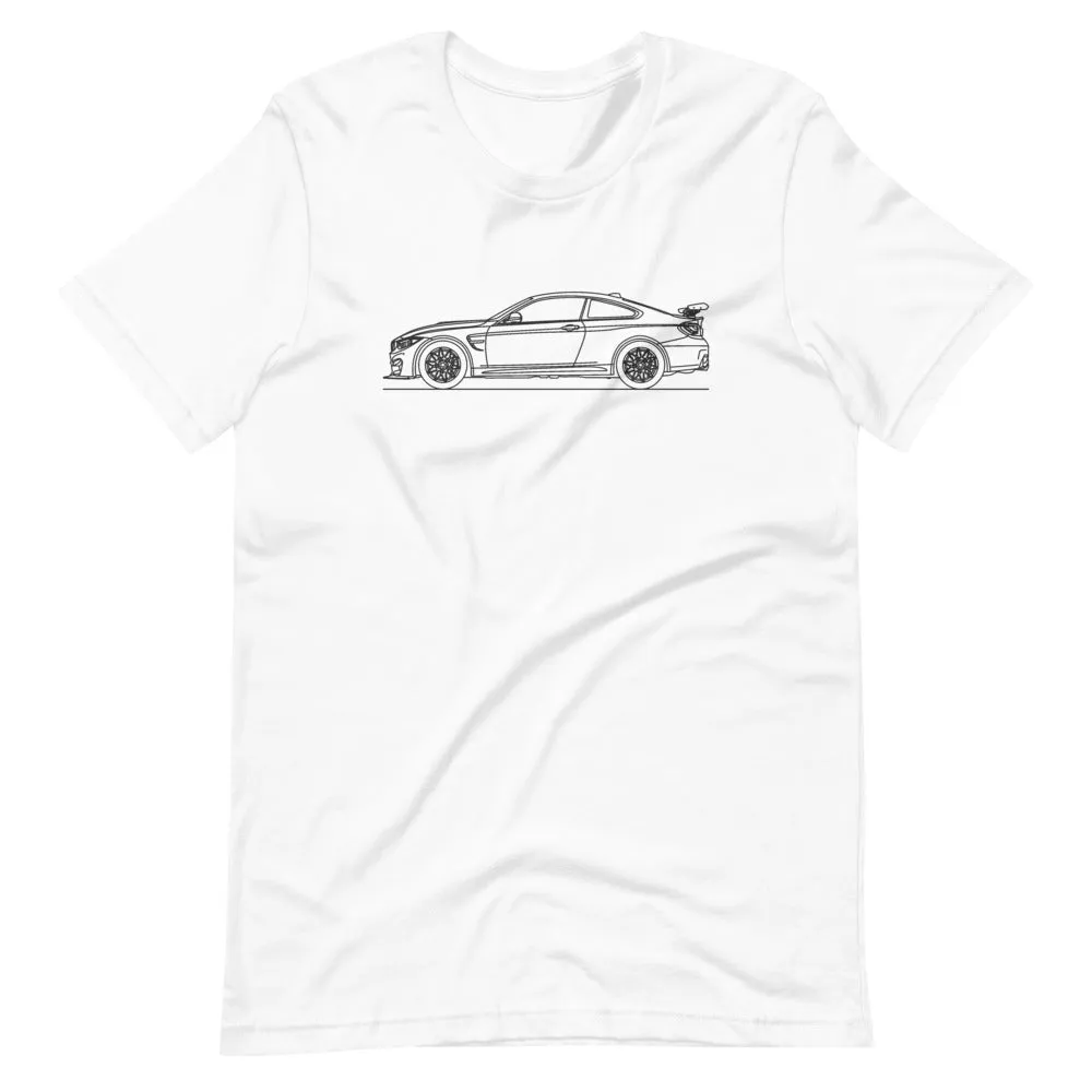 BMW F82 M4 GTS silhouette t-shirt
