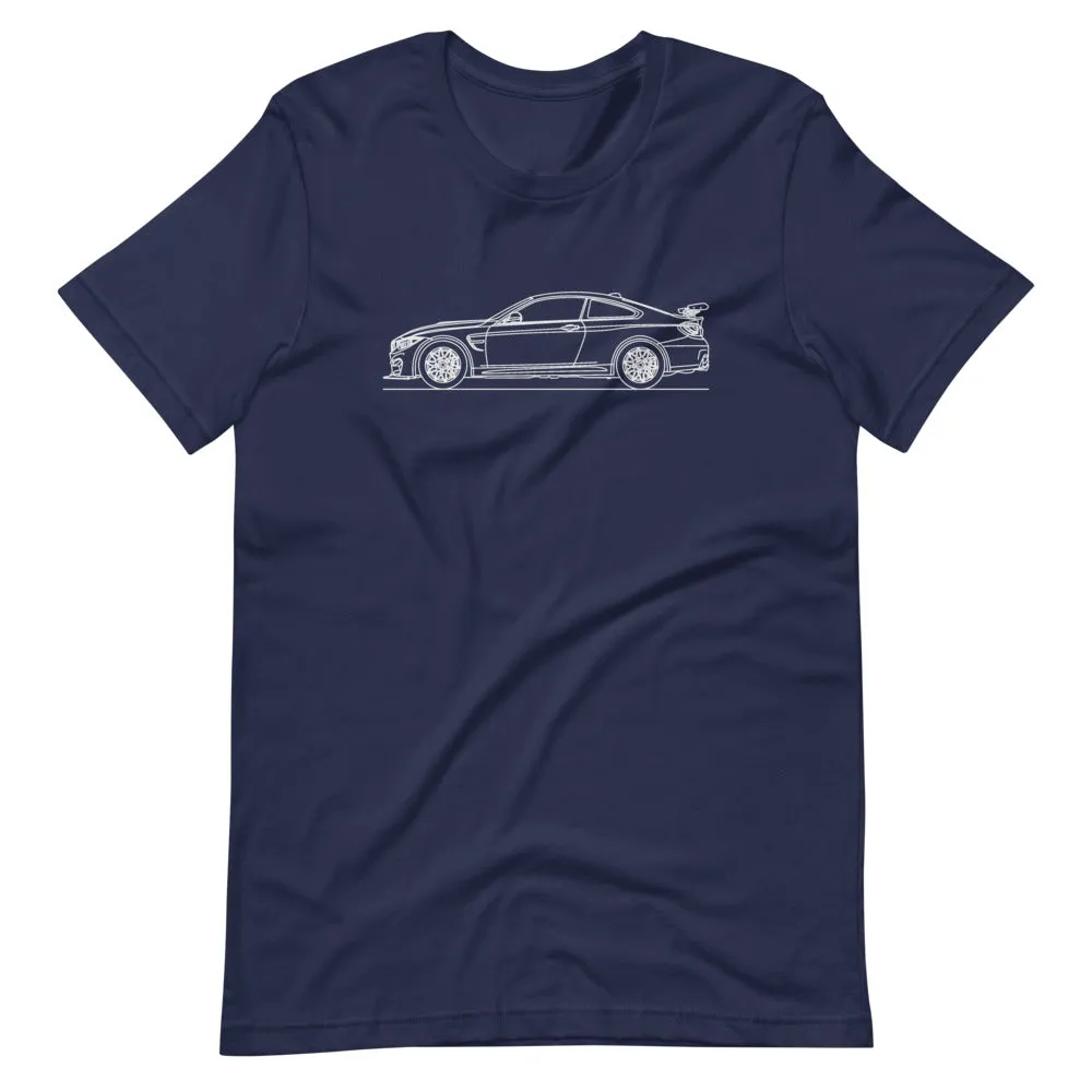 BMW F82 M4 GTS silhouette t-shirt