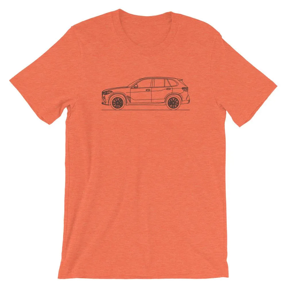 BMW F95 X5 M Competition silhouette T-shirt
