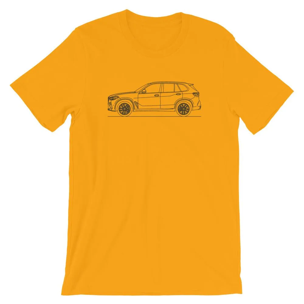 BMW F95 X5 M Competition silhouette T-shirt