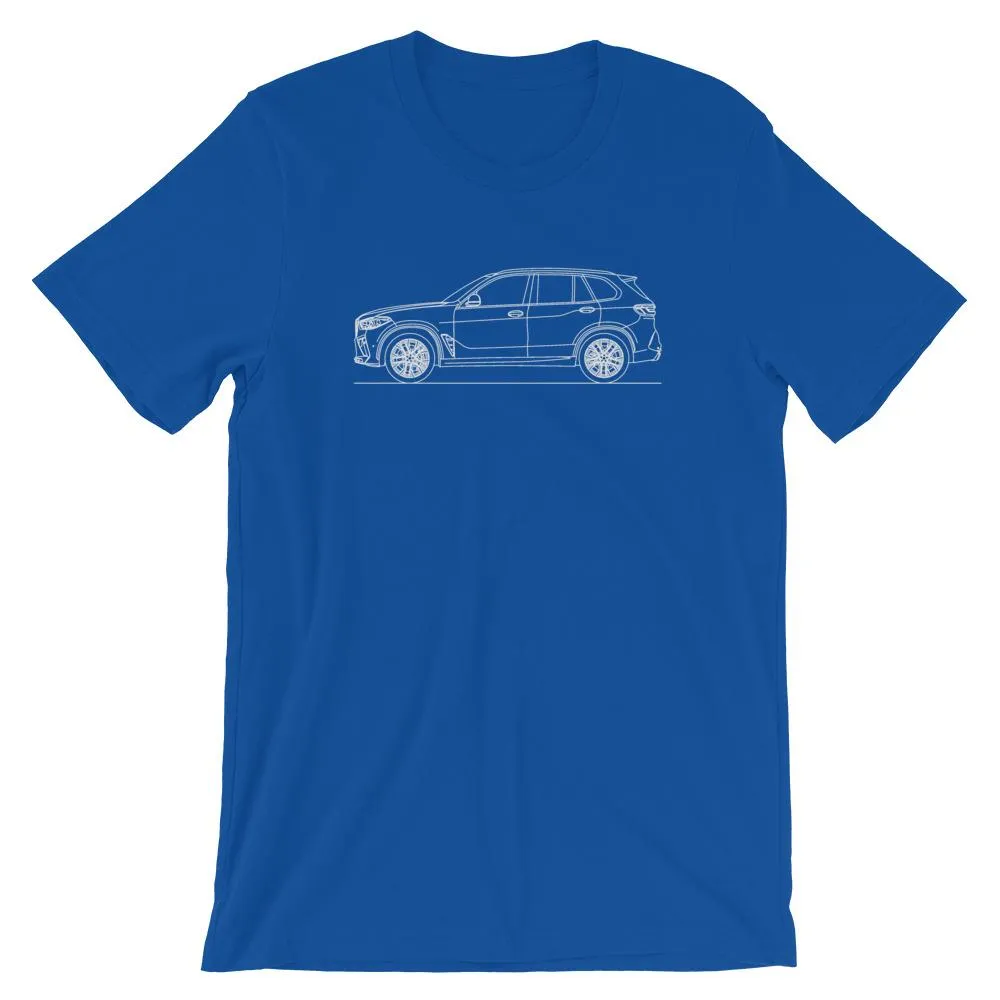 BMW F95 X5 M Competition silhouette T-shirt