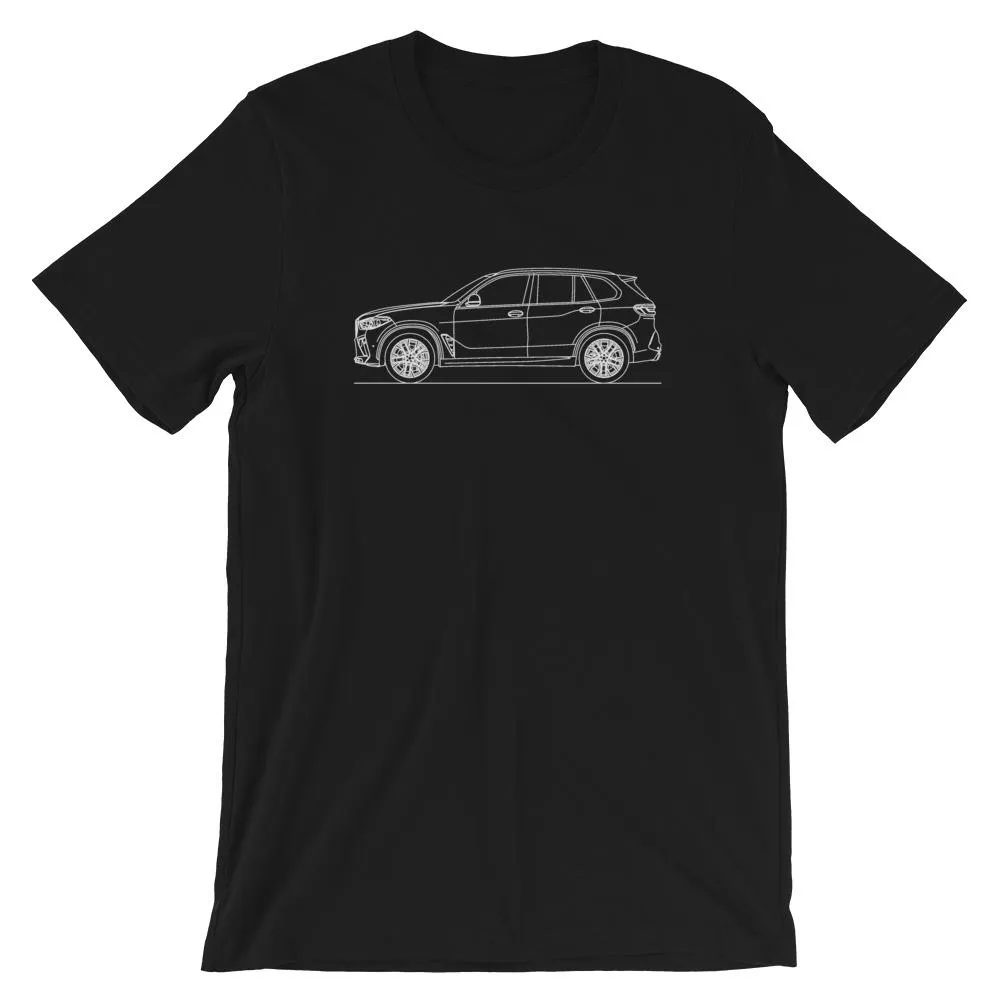 BMW F95 X5 M Competition silhouette T-shirt
