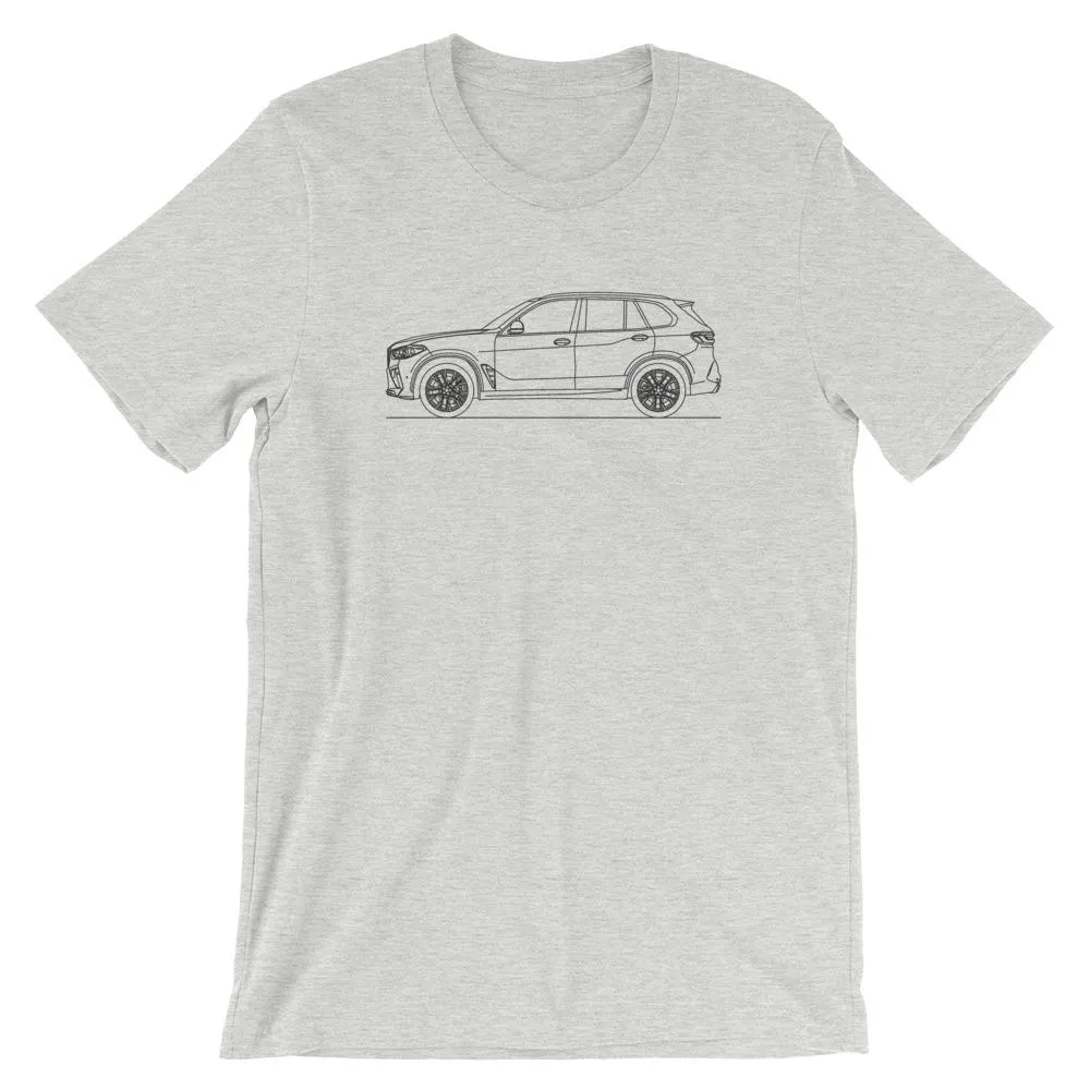 BMW F95 X5 M Competition silhouette T-shirt