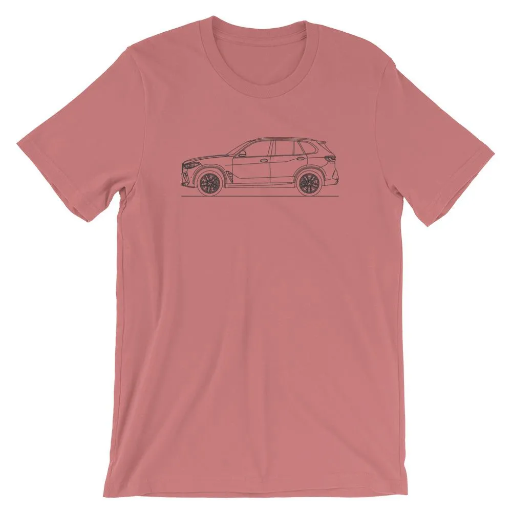 BMW F95 X5 M Competition silhouette T-shirt