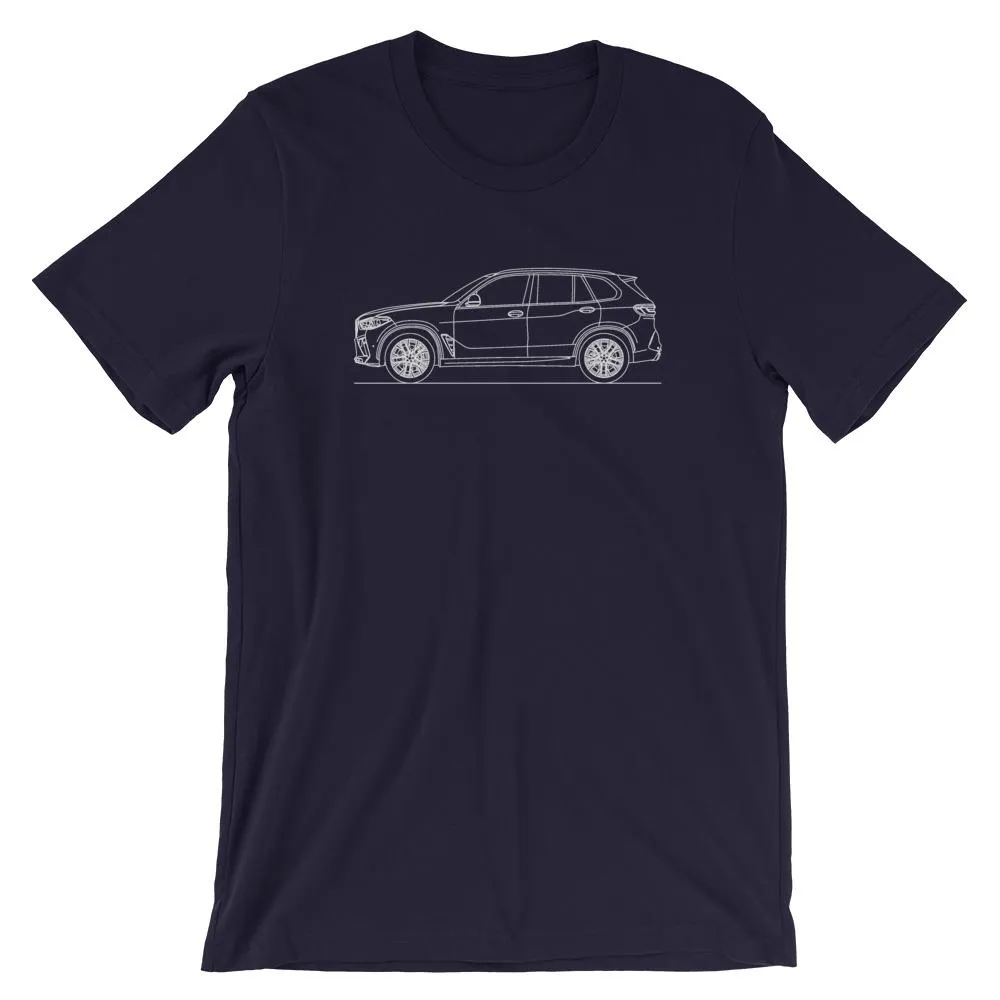 BMW F95 X5 M Competition silhouette T-shirt