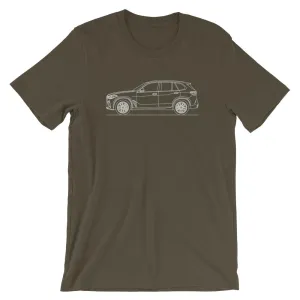 BMW F95 X5 M Competition silhouette T-shirt