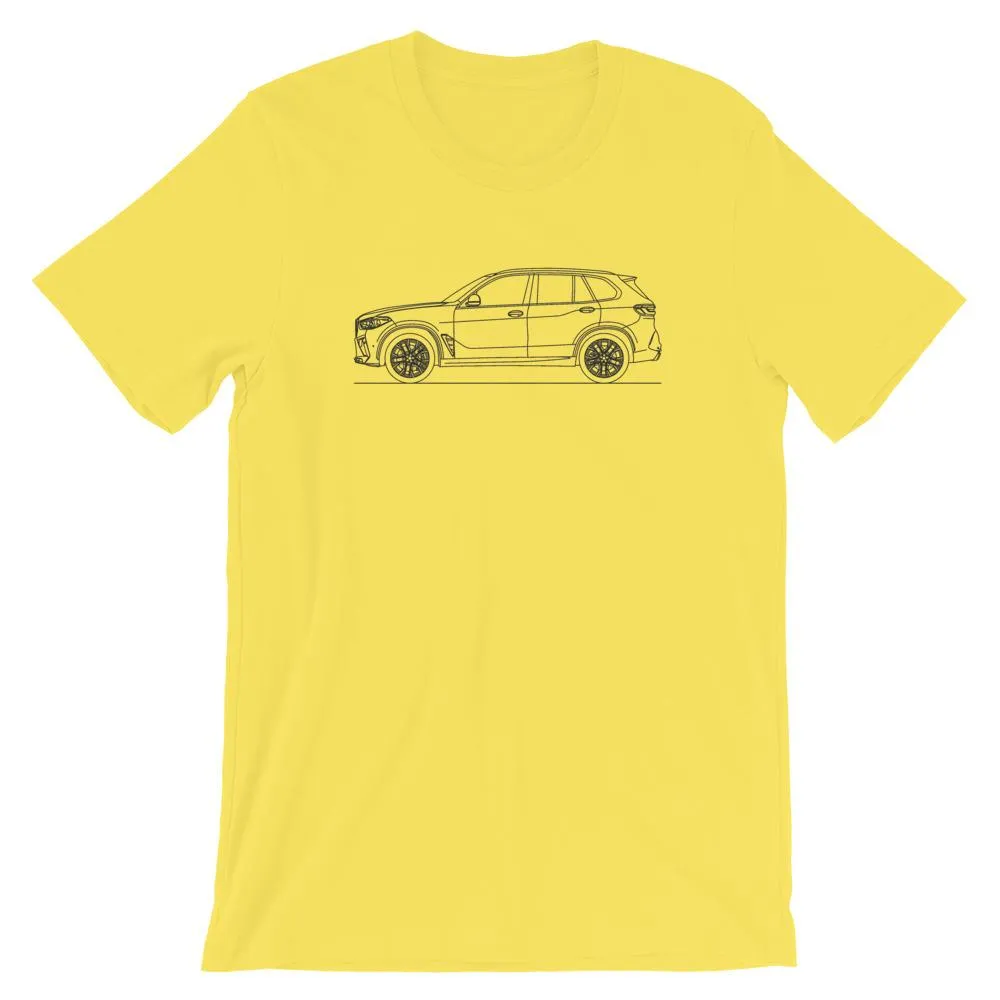 BMW F95 X5 M Competition silhouette T-shirt