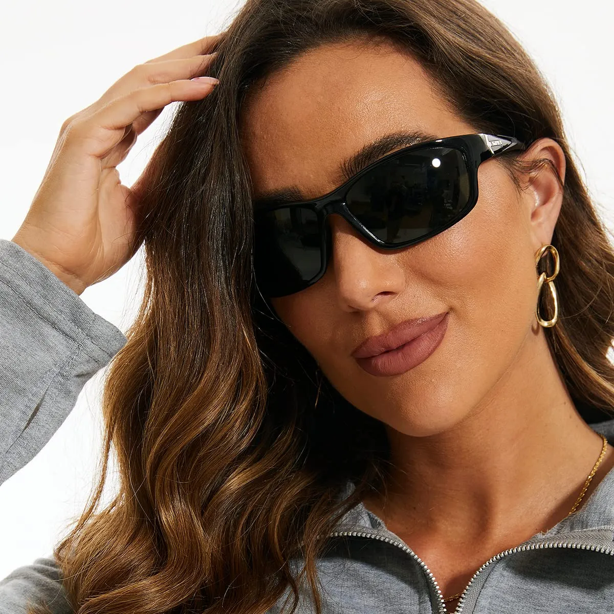 Bnus Yacht polarized sunglasses for men corning glass lens Driving Golf shades italy made (B7248-Black/G-15 Polarized, Glass lens)