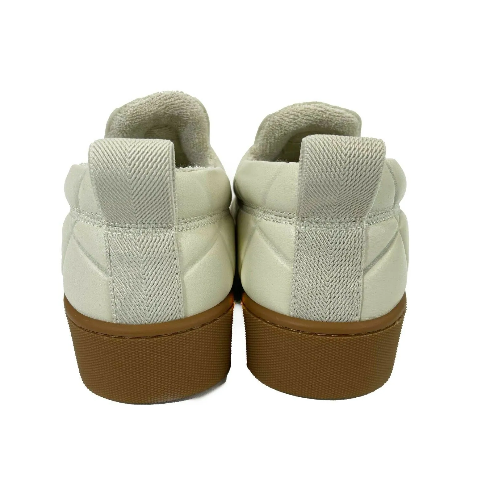 Bottega Veneta - New - The Quilt Sneakers - Wax -Off White - IT 39.5 - US 9.5