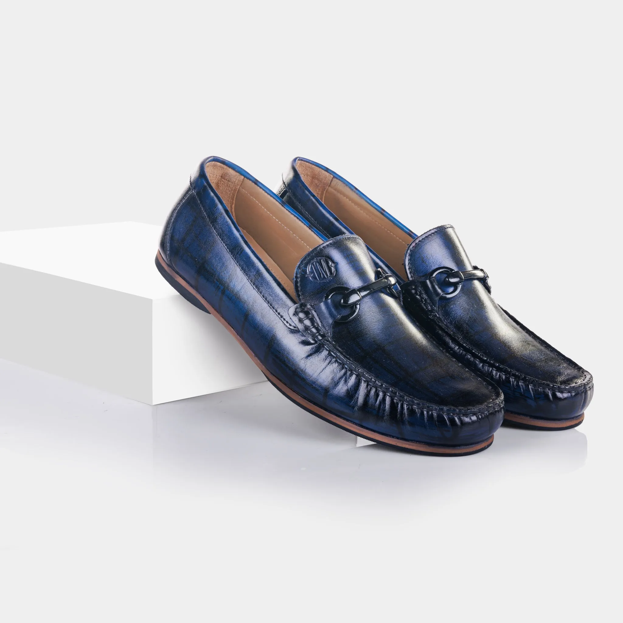 Boxter Moccasin(Ink Blue)