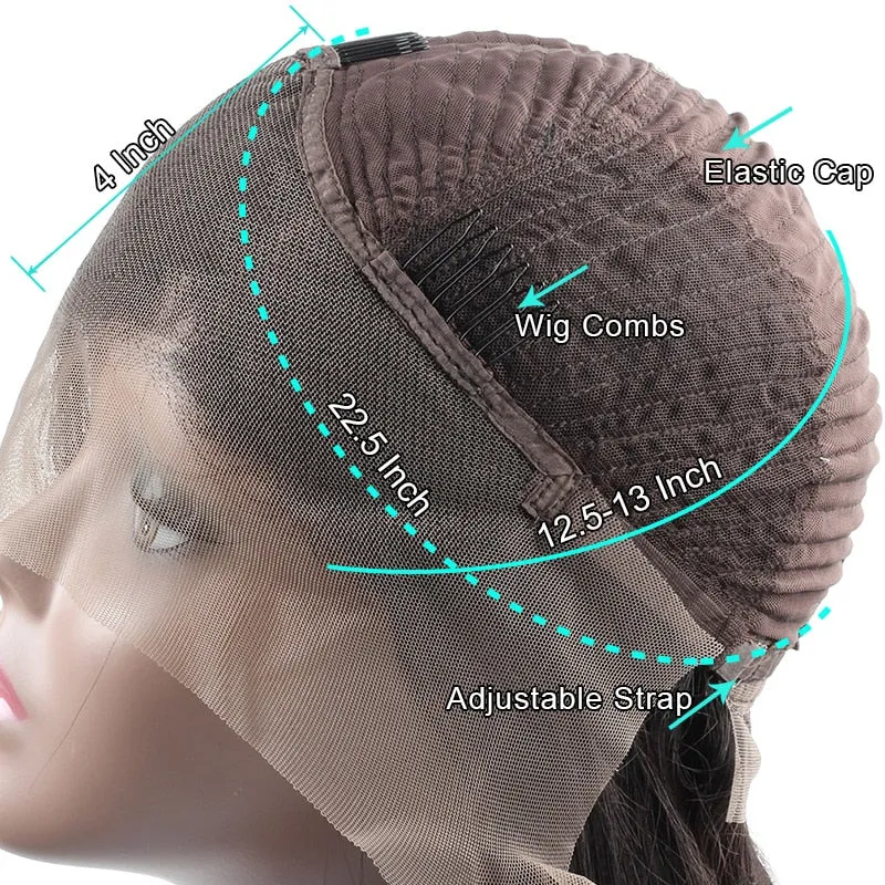 Brazilian Body Wave 13x4 Lace Front Wig