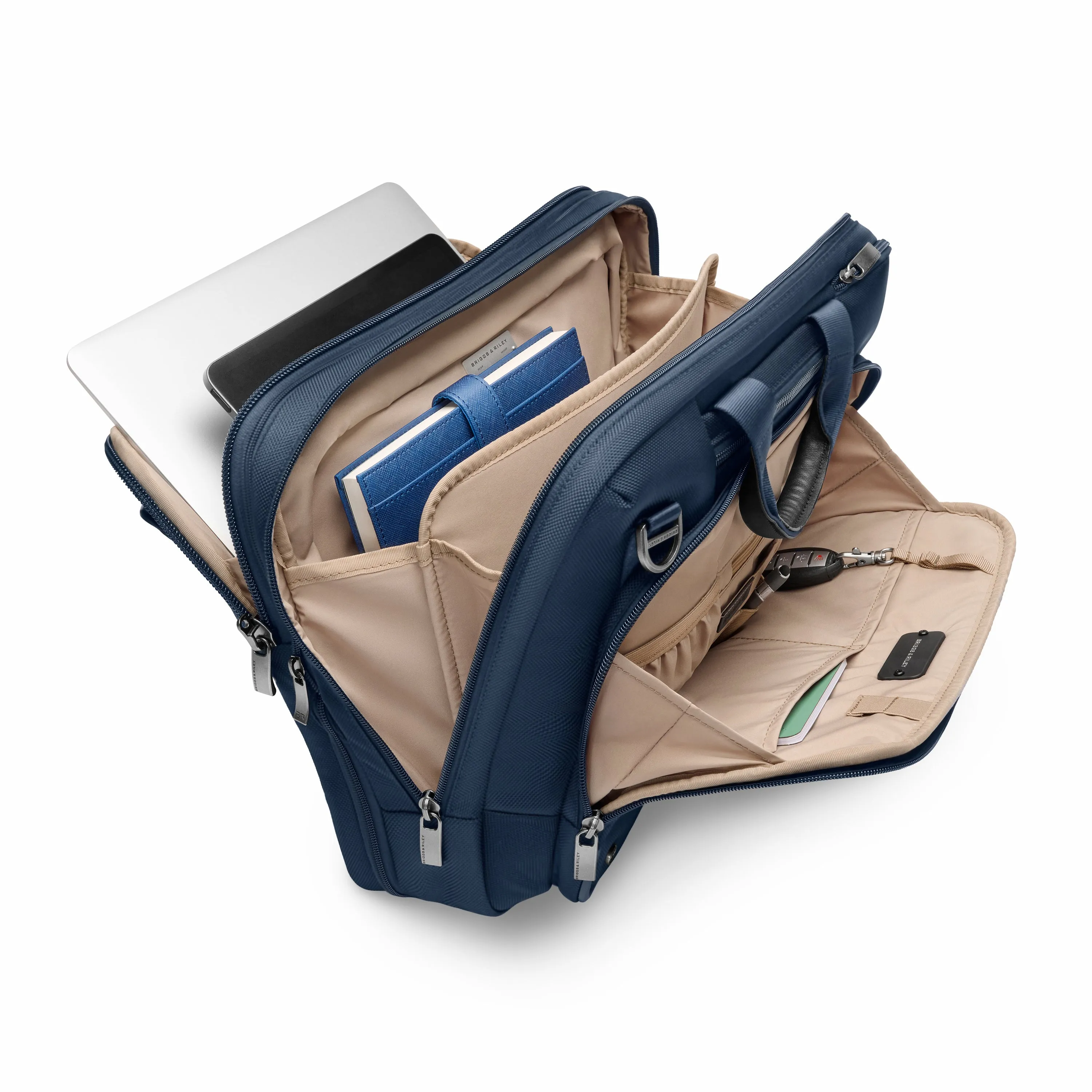Briggs and Riley @work Medium Expandable Brief - Navy