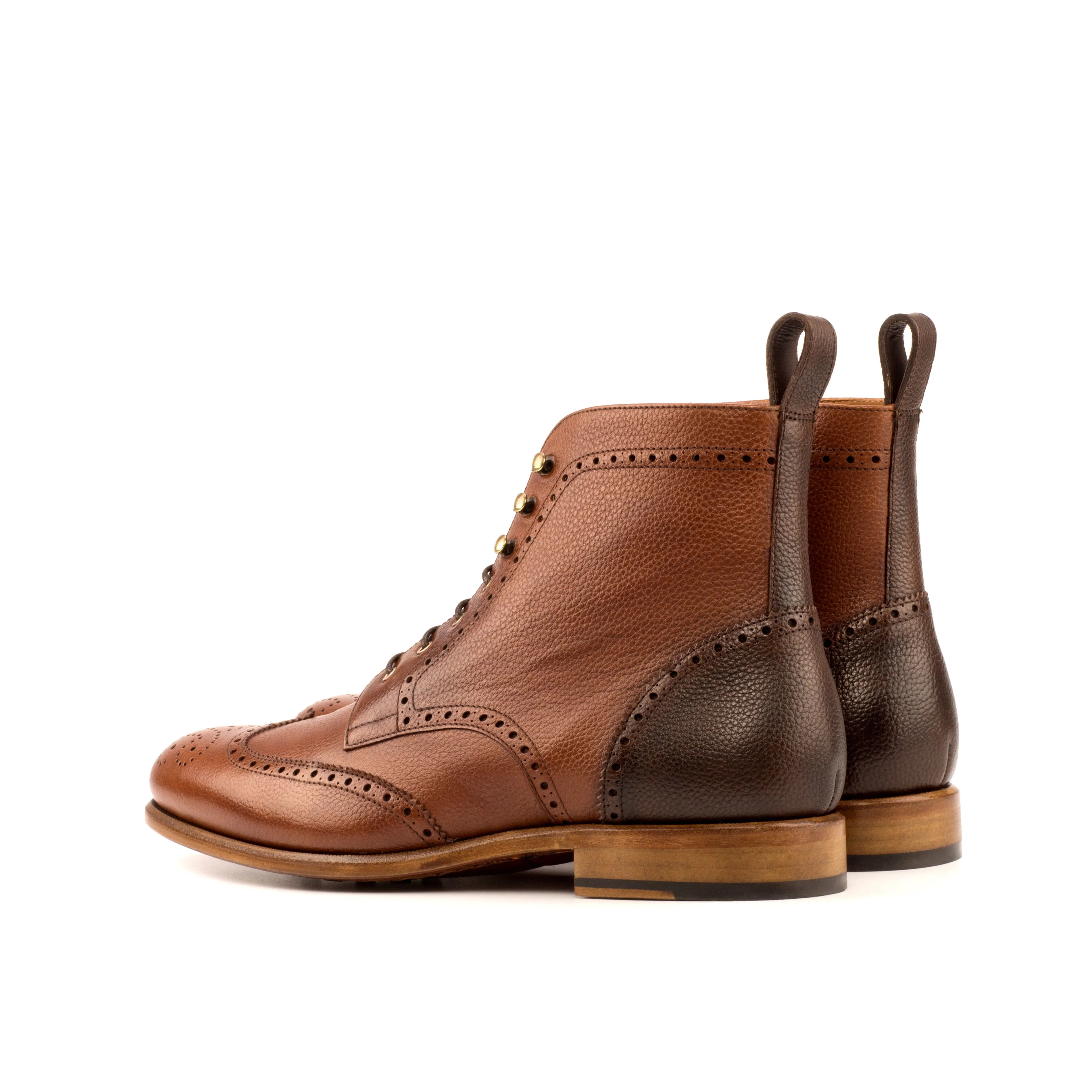 Brogue Boot • Medium Brown