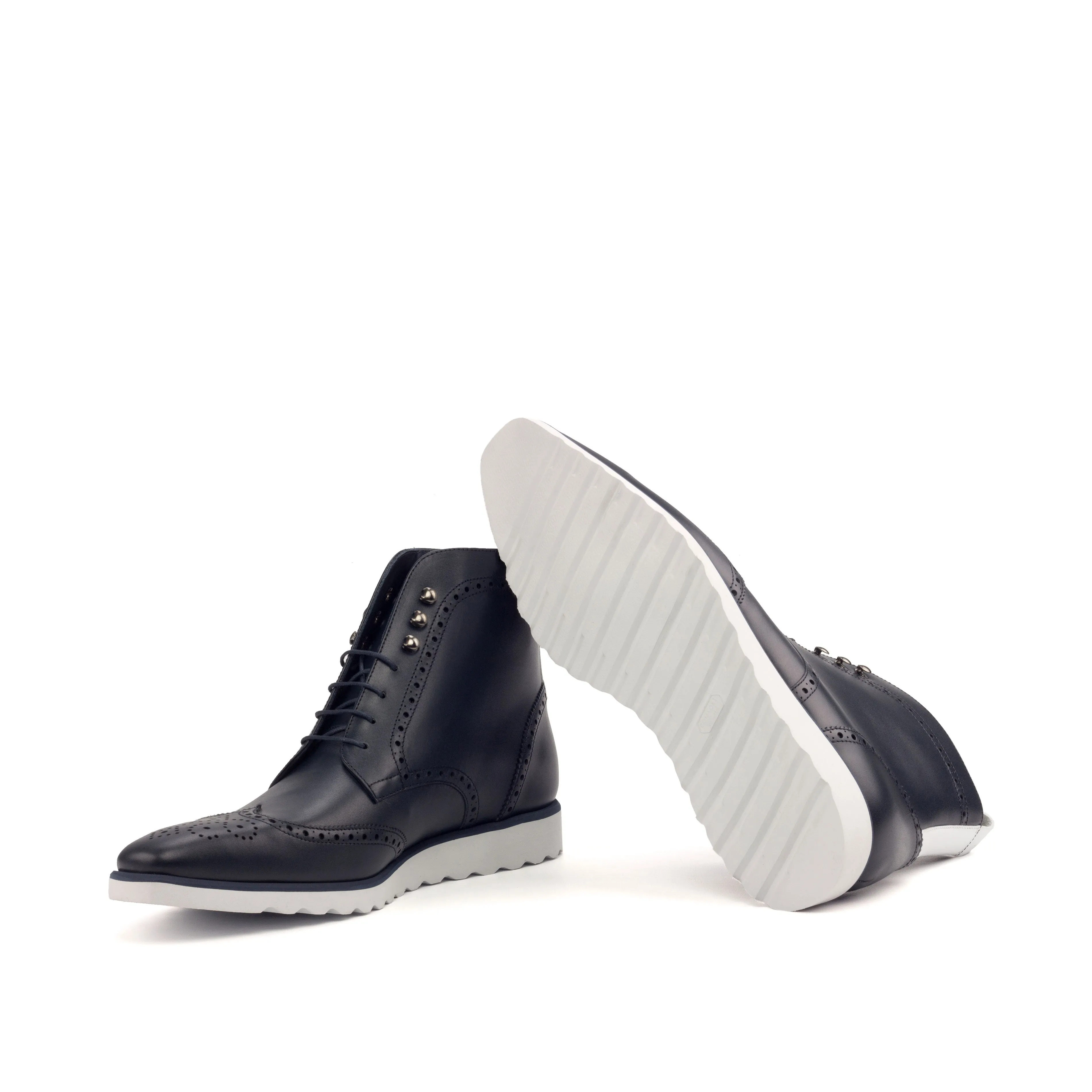 Brogue Boot • Navy