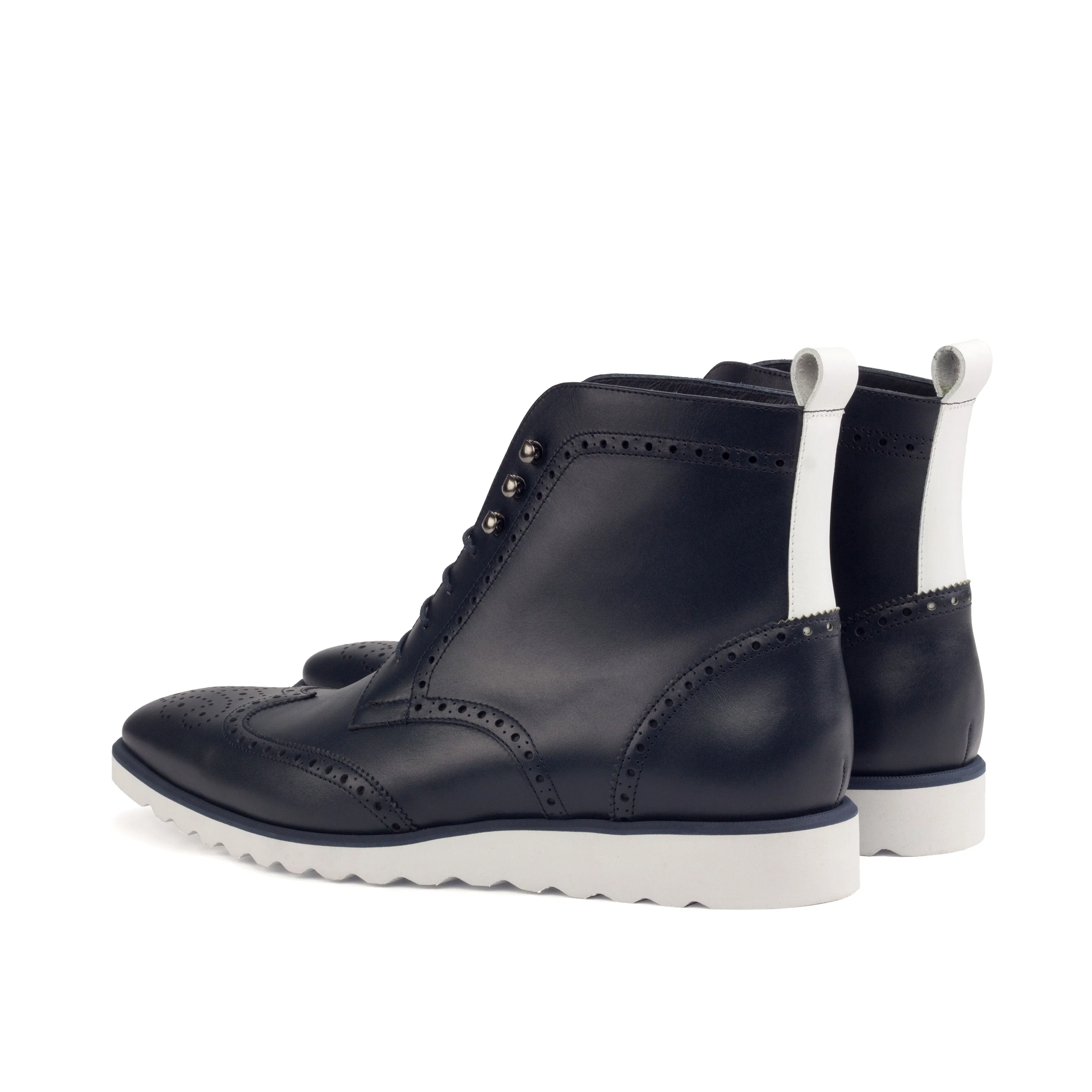 Brogue Boot • Navy