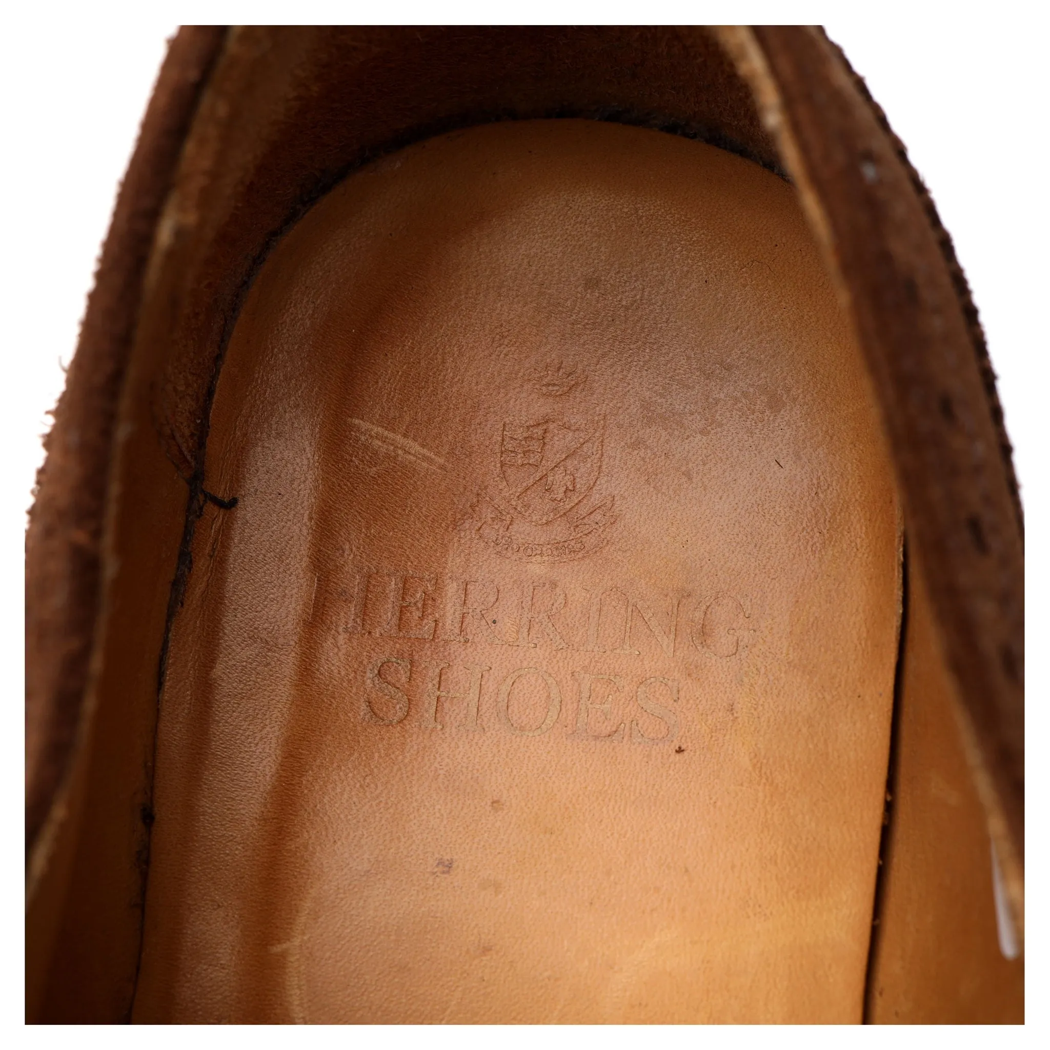 Brown Suede Oxford Brogue UK 11