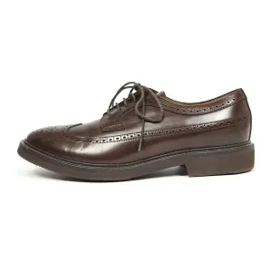 Brunello Cucinelli Brown Leather Brogue Size 42.5