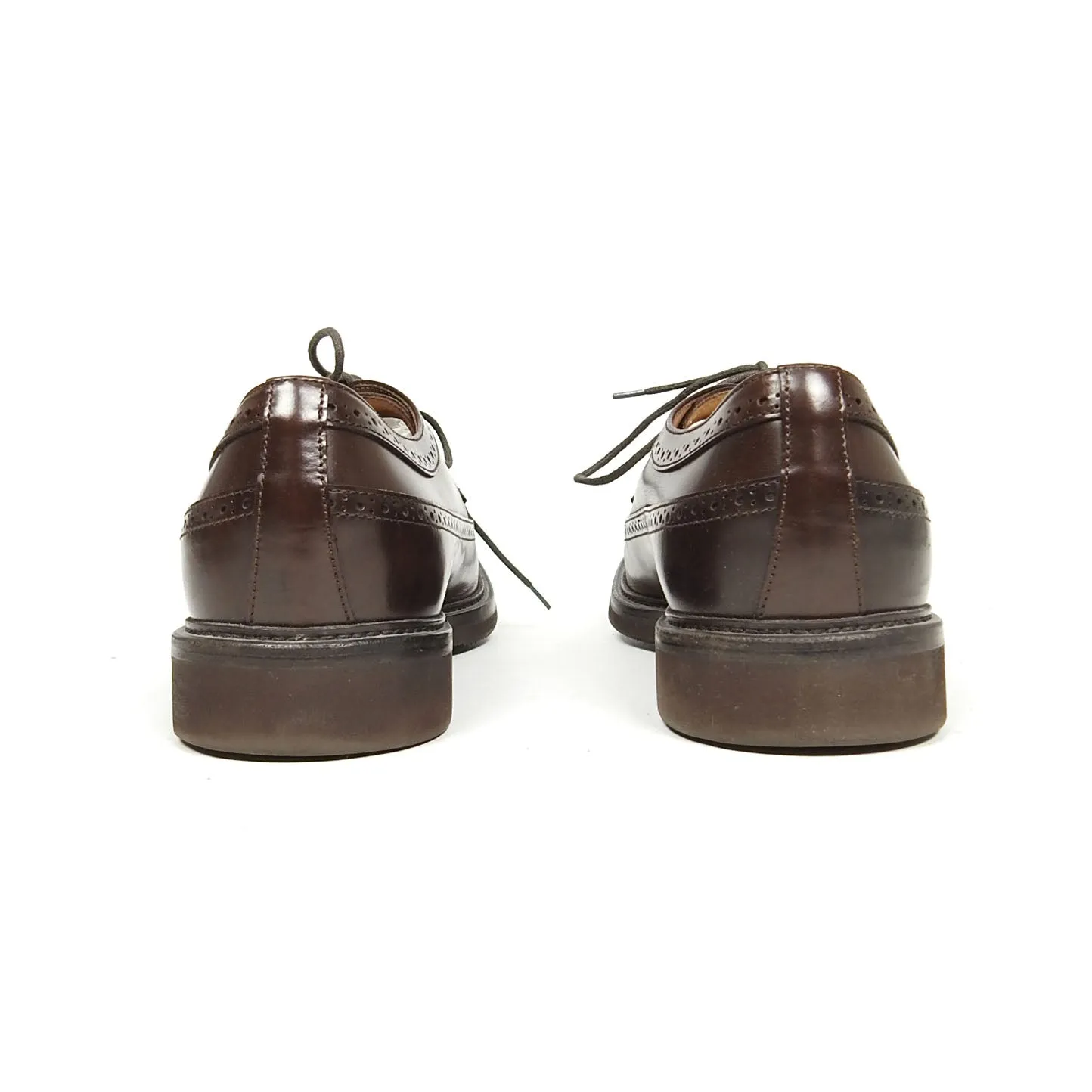 Brunello Cucinelli Brown Leather Brogue Size 42.5