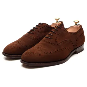 'Buck' Brown Suede Oxford UK 9.5 G