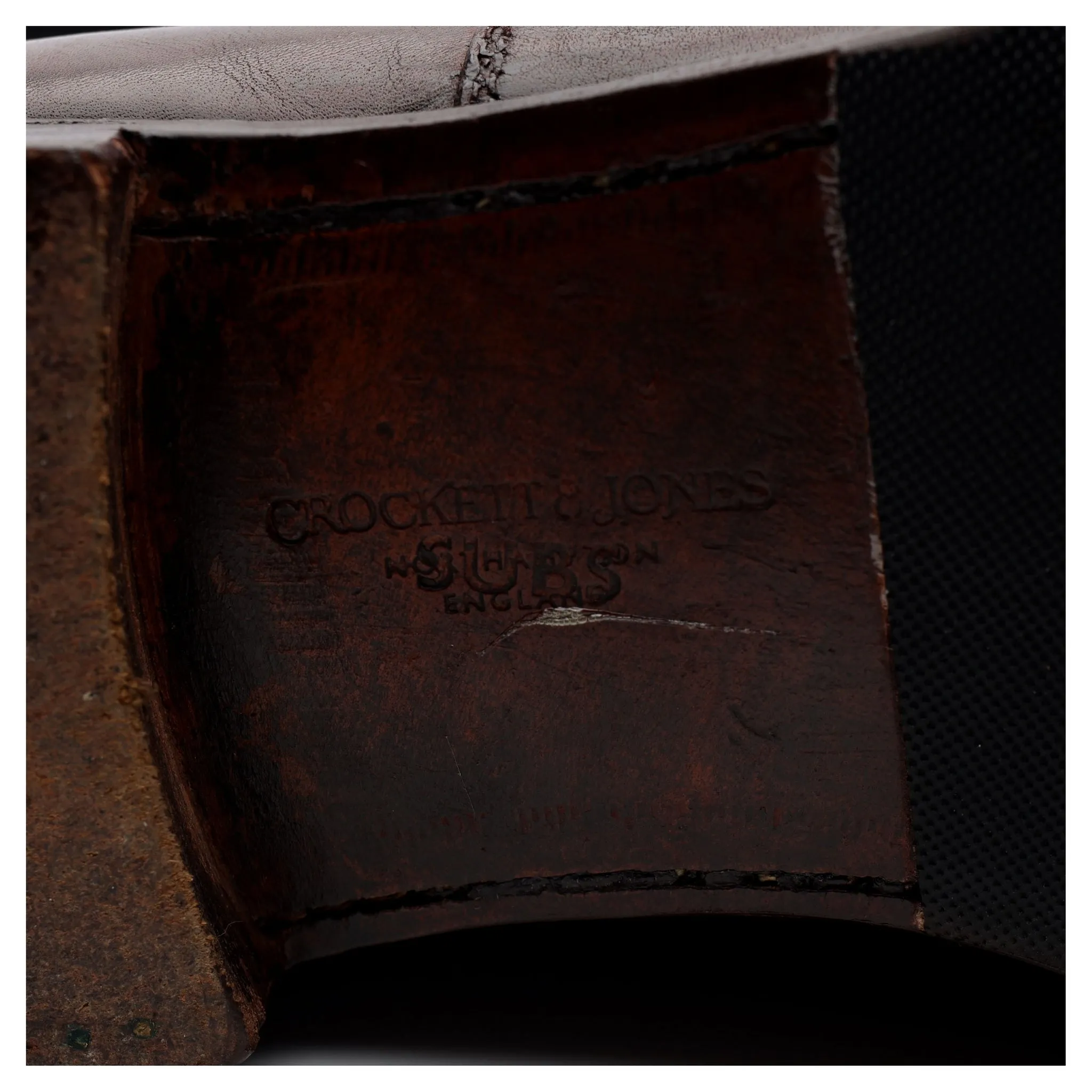 'Burlington' Dark Brown Leather Oxford UK 10 F