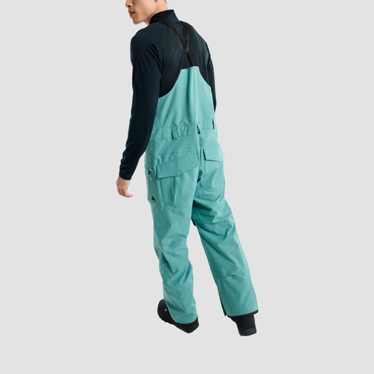 Burton Reserve 2L Snow Bib Pants Rock Lichen