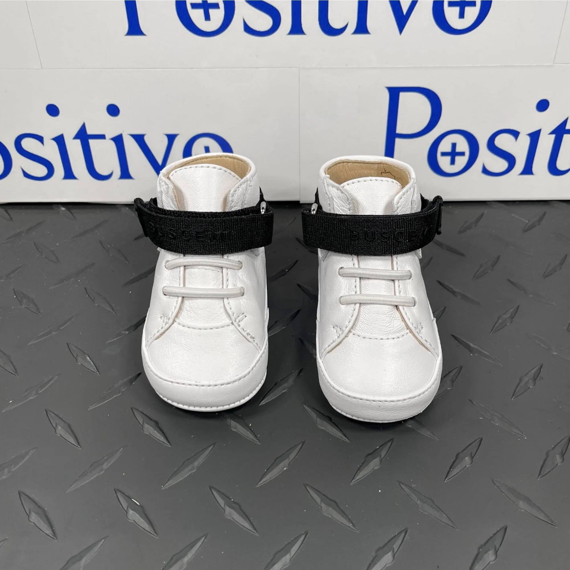 Buscemi 100MM Baby Sport White Sneakers