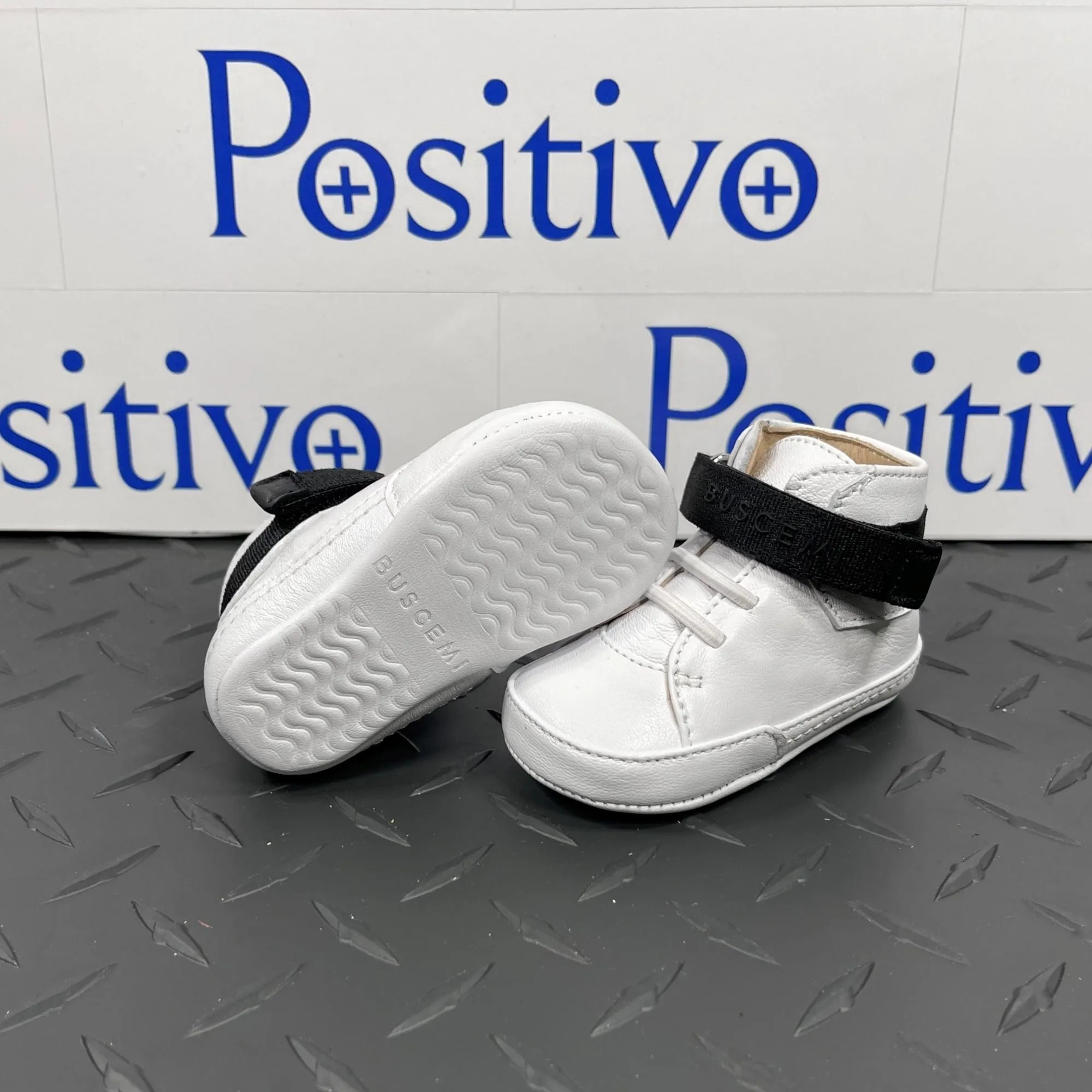 Buscemi 100MM Baby Sport White Sneakers
